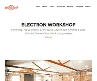 Electronworkshop.com.au(Electron Workshop) Screenshot