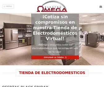 Electroomega.com.do(Electro Omega: Distribuidora y Tienda de Electrodomésticos) Screenshot