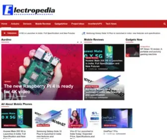 Electropedia.in(Electropedia) Screenshot