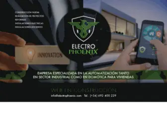 Electrophoenix.com(Soluciones eficientes) Screenshot