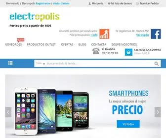 Electropolis.es(Regalos originales) Screenshot
