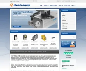 Electroquip.co.uk(Festo) Screenshot