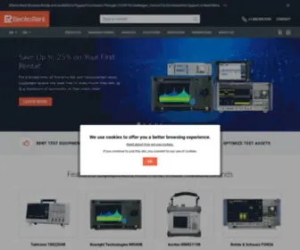 Electrorent.com(Electro rent) Screenshot