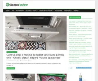 Electroreview.ro(Descrieri produse si specificatii tehnice pe intelesul tuturor) Screenshot