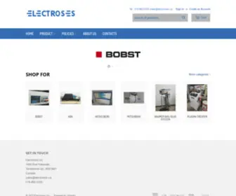 Electroses.ca(Electroses Inc) Screenshot