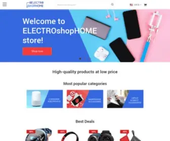 Electroshophome.com(Online shopping for Electronics with free worldwide shipping) Screenshot