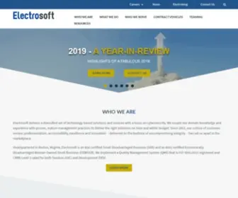 Electrosoft-INC.com(Electrosoft) Screenshot