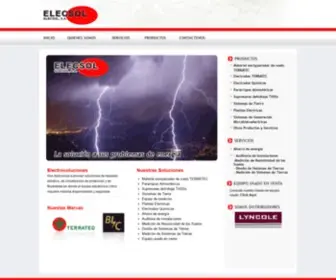 Electrosoluciones.com(Electrosoluciones de Guatemala) Screenshot