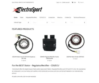 Electrosport.com(Street bike) Screenshot