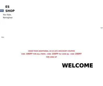 Electrosportshop.com(This Website Has Been Shut Down For Selling Counterfeit Products) Screenshot