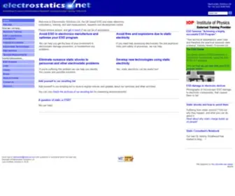 Electrostatics.net(Electrostatic Solutions Ltd) Screenshot