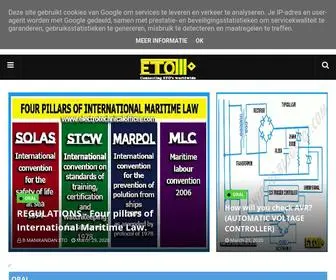 Electrotechnicalofficer.com(Electro Technical Officer) Screenshot