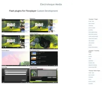 Electroteque.org(Electroteque Multimedia) Screenshot