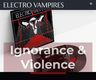 Electrovampires.com(Electro Vampires) Screenshot