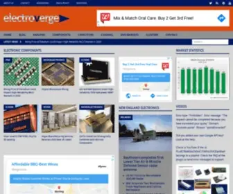 Electroverge.com(MTG Electronics Components) Screenshot