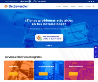 Electroweather.cl(Ingeniería Electrica) Screenshot