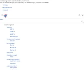 ElectroWorld.nl(Electro World) Screenshot