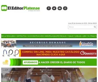 Eleditorplatense.com.ar(Editor Platense) Screenshot