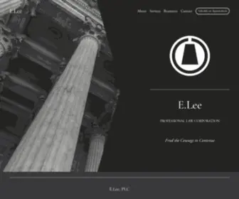 Eleeplc.com(E.Lee) Screenshot