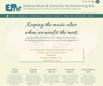 Elefantemusic.com(1790 Springfield Ave) Screenshot