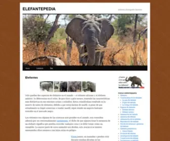 Elefantepedia.com(Elefantepedia) Screenshot