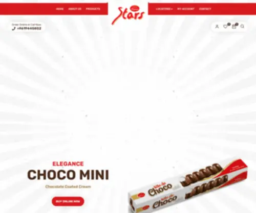 Elegancesyria.com(Biscuit & Chocolate Manufacturer) Screenshot