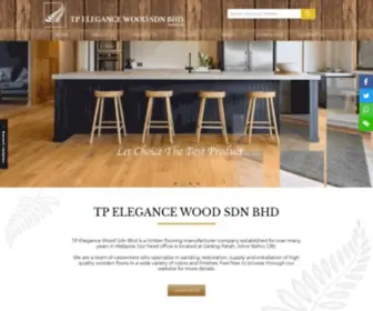 Elegancewood.com(Timber Flooring Supplier Johor Bahru (JB)) Screenshot