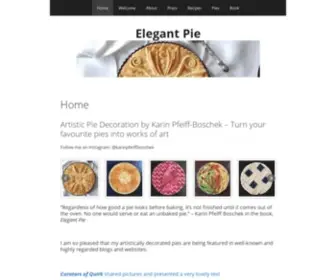 Elegant-Pie.com(Karin Pfeiff) Screenshot