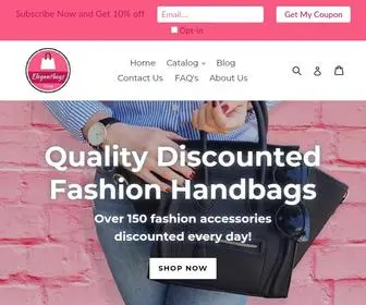 Elegantbags.shop(Create an Ecommerce Website and Sell Online) Screenshot