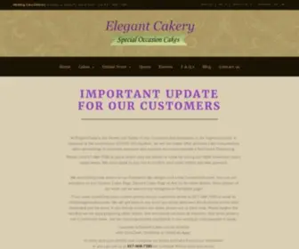 Elegantcakery.com(Elegant Cakery) Screenshot