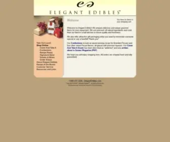 Elegantedibles.com(Elegant Edibles) Screenshot