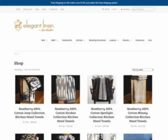 Elegantlinen.com(Elegant Linen by Ben Barber) Screenshot