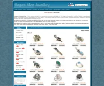 Elegantsilverjewellery.com(Elegant Silver Jewellery) Screenshot
