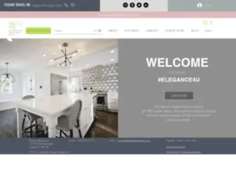 Elegantspacesinc.com(ELEGANT SPACES INC) Screenshot