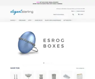 Elegantsterling.ca(Elegant Sterling) Screenshot