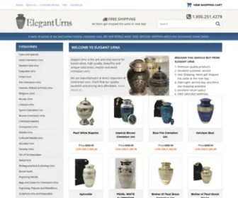 Eleganturns.com(Cremation Urn) Screenshot