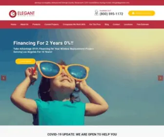 Elegantwindowsanddoorsinc.com(Elegant Windows and Doors Inc) Screenshot