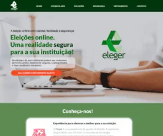 Eleger.com.br(Eleger) Screenshot