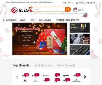 Elegomall.com(Electronic Cigarettes) Screenshot