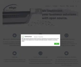 Elegosoft.com(Elego Software Solutions GmbH) Screenshot