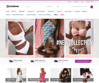 Elegrina.es(Tienda de ropa online) Screenshot