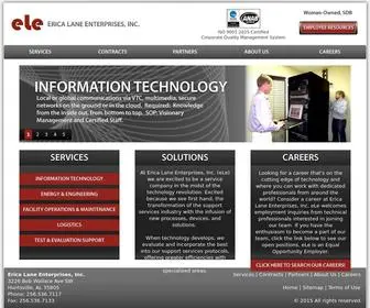 Eleinc.com(Erica Lane Enterprises) Screenshot