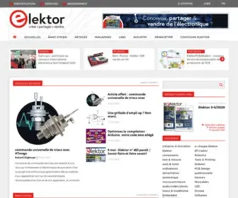 Elektormagazine.fr(Elektor) Screenshot