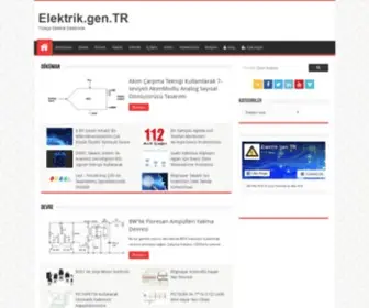 Elektrik.gen.tr(Türkçe Elektrik) Screenshot