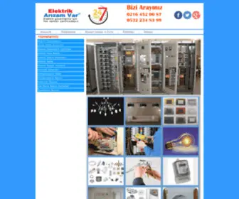 Elektrikarizamvar.com(Elektrik Arızam Var) Screenshot