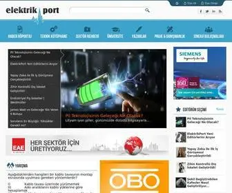 Elektrikport.com(Türkiye'nin) Screenshot