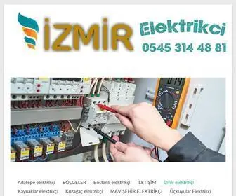 Elektriktamirci.com(İzmir elektrikçi) Screenshot