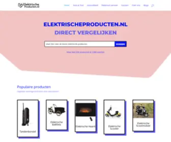 Elektrischeproducten.nl(TEST & Reviews 2022) Screenshot