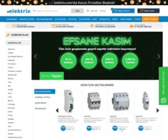 Elektrix.com(Online Elektrik) Screenshot