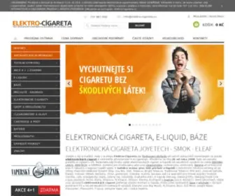 Elektro-Cigareta.cz(Elektronická cigareta) Screenshot